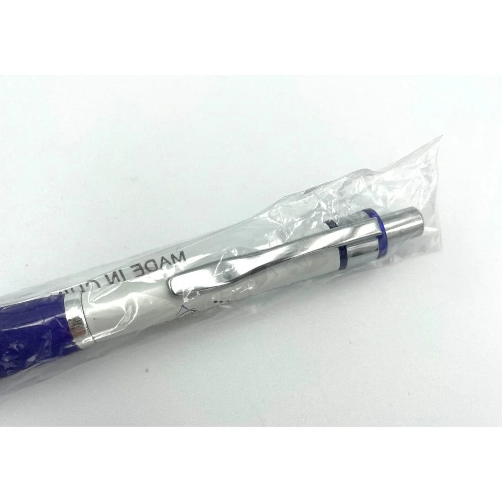 Lantus SoloStar Metal Drug Rep Promotional Pen Silver Purple Pharma Collectible